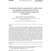 Cooperative Behavior Acquisition for Mobile Robots in Dynamically Changing Real Worlds Via Vision-Based Reinforcement Learning a