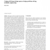 Coping with large design spaces: design problem solving in fluidic engineering