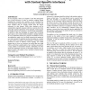 Cost and benefit of rigorous decoupling with context-specific interfaces