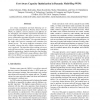 Cost-aware capacity optimization in dynamic multi-hop WSNs