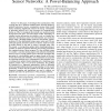 Coverage-time optimization for clustered wireless sensor networks: a power-balancing approach