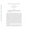Critical control of a genetic algorithm
