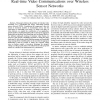 Cross-Layer and Path Priority Scheduling Based Real-Time Video Communications over Wireless Sensor Networks