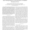 Cross-Layer Design for the MIMO System with Zero-Forcing Receiver in the Presence of Channel Estimation Error
