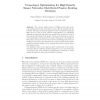 Cross-Layer Optimization for High Density Sensor Networks: Distributed Passive Routing Decisions