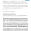 Cross platform microarray analysis for robust identification of differentially expressed genes