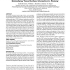 Culturally based design: embodying trans-surface interaction in rummy