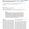 Current approaches to gene regulatory network modelling