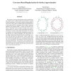 Curvature-based regularization for surface approximation