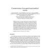 Customization of an agent-based medical system