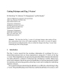 Cutting Polytopes and Flag f-Vectors