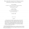 Data-dependent Bounds for the General and the Asymmetric Stacker-Crane Problems