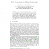Data Encapsulation in Software Components