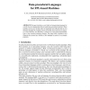 Data-Procedural Languages for FPL-based Machines