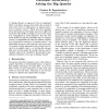 Database Metatheory: Asking the Big Queries