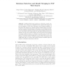 Database Selection and Result Merging in P2P Web Search