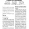 Decentralised dynamic task allocation: a practical game: theoretic approach