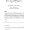 Decision making with hybrid influence diagrams using mixtures of truncated exponentials