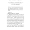 Declarative Semantics of Input Consuming Logic Programs