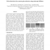 Defect detection in low-contrast glass substrates using anisotropic diffusion
