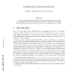 Definability of Initial Segments
