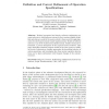 Definition and Correct Refinement of Operation Specifications