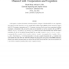 Degrees of Freedom of the MIMO Interference Channel with Cooperation and Cognition