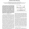 Denoising Strategy for Convolutionally-Coded Bidirectional Relaying