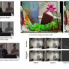 Depth-based image mosaicing for both static and dynamic scenes