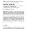 Deriving and paraphrasing information grammars using object-oriented analysis models