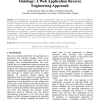 Deriving Conceptual Schema from Domain Ontology: A Web Application Reverse Engineering Approach