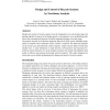 Design and control of recycle systems by non-linear analysis