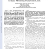 Design and Validation of an Analytical Model to Evaluate Monitoring Frameworks Limits