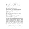 Design Knowledge Collection by Modeling