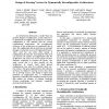 Design of steering vectors for dynamically reconfigurable architectures