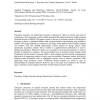 Design of tensegrity structures using parametric analysis and stochastic search