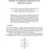 Design of Transparent Mamdani Fuzzy Inference Systems