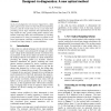 Designed -in-diagnostics: A new optical method