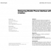Designing mobile phone interface with children