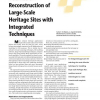 Detailed 3D Reconstruction of Large-Scale Heritage Sites with Integrated Techniques