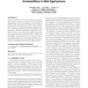 Detecting and Exploiting Second Order Denial-of-Service Vulnerabilities in Web Applications