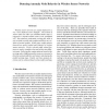 Detecting Anomaly Node Behavior in Wireless Sensor Networks
