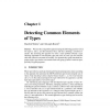 Detecting common elements of types