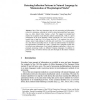 Detecting Inflection Patterns in Natural Language by Minimization of Morphological Model