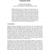 Detecting Symptoms of Low Performance Using Production Rules