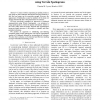 Detection and filtering of landmark occlusions using Terrain Spatiograms