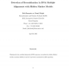 Detection of Recombination in DNA Multiple Alignments with Hidden Markov Models