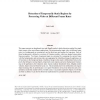 Detection of temporarily static regions by processing video at different frame rates