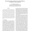 Determination of Time and Order for Event-Based Middleware in Mobile Peer-to-Peer Environments