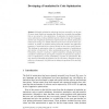 Developing a Foundation for Code Optimization